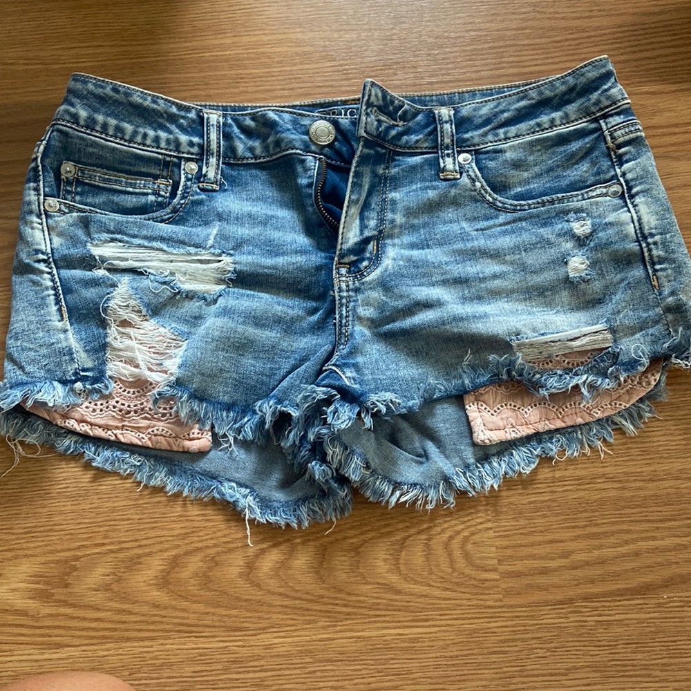 American Eagle size 10 shortie shorts